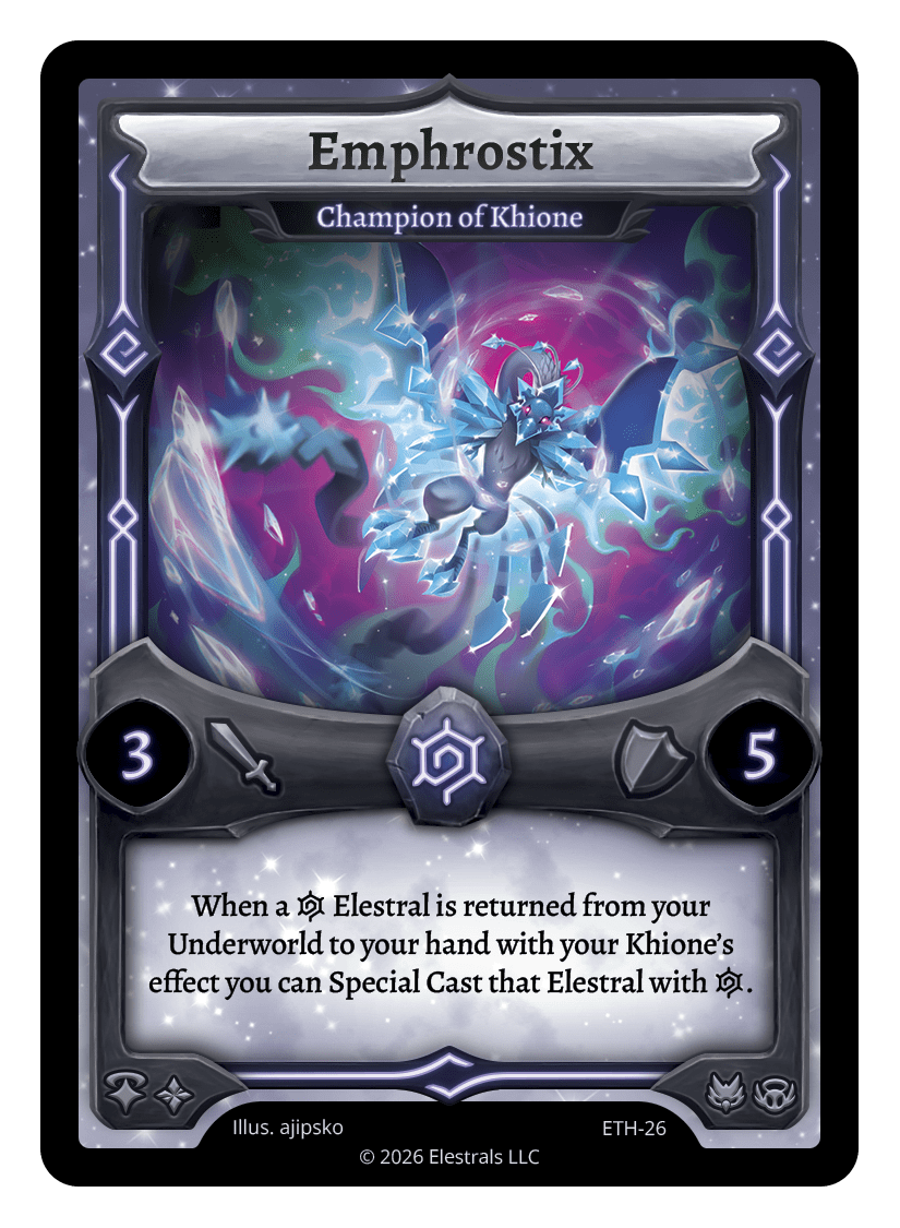 Emphrostix - Champion of Khione - ETH-26